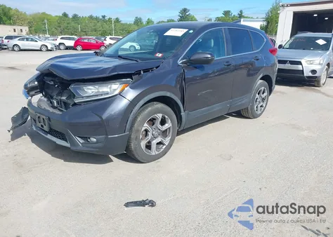 2018 Honda Cr-V Ex из США, поврежденный, VIN 7FARW2H5XJE069528